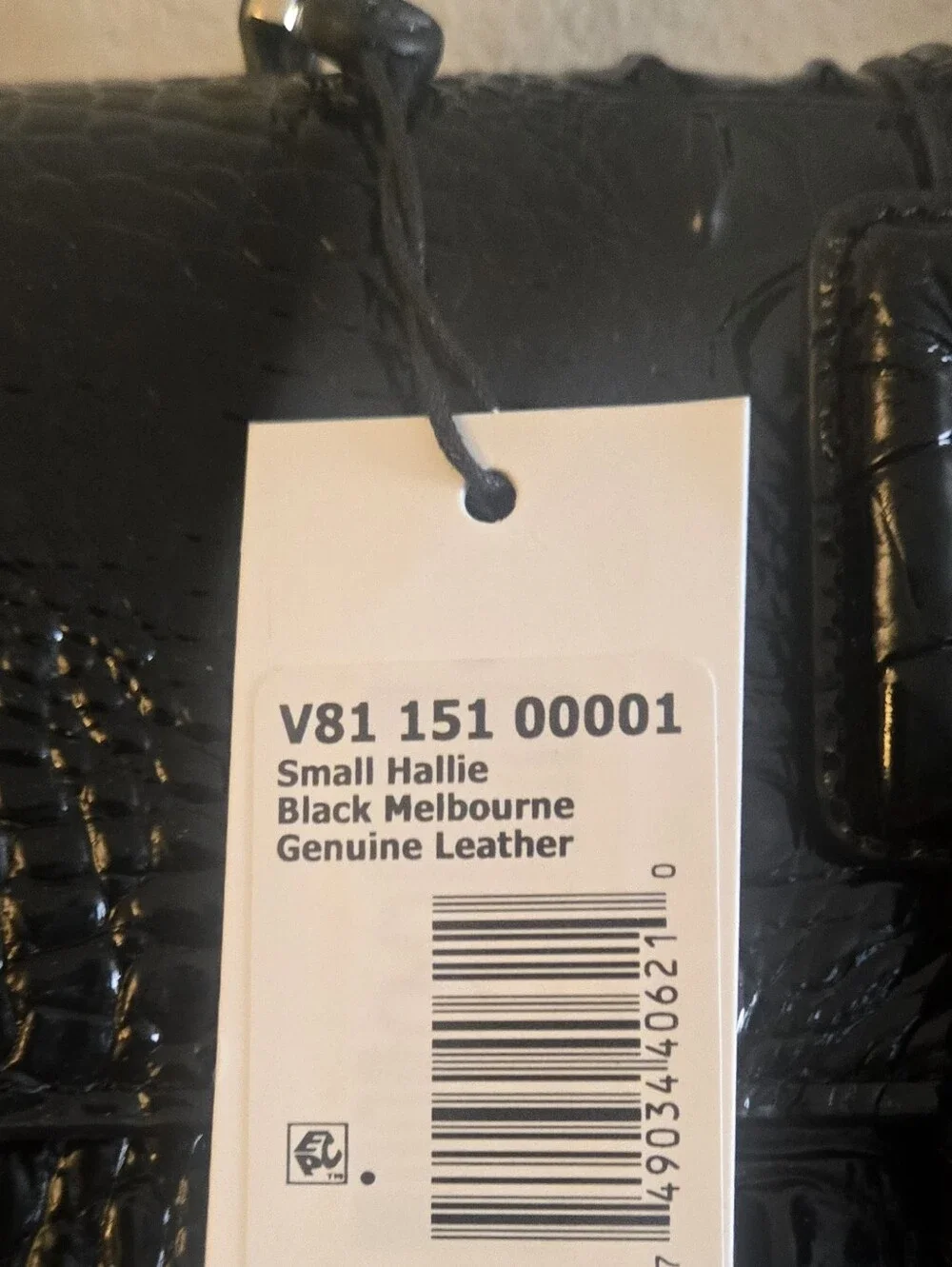 NWT Brahmin Black Melbourn Satchel